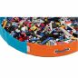 Preview: ZiZu Spielsack Aufräumsack Spieldecke 60 cm, rot-blau
