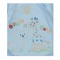 Preview: Milarda Baby Body Wickelbody Giraffe, blau, Gr. 50-62