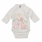 Preview: Milarda Baby Body Wickelbody Giraffe, creme, Gr. 50-62