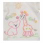 Preview: Milarda Baby Body Wickelbody Giraffe, creme, Gr. 50-62