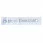 Preview: Milarda Baby Body Wickelbody "Ich bin ein Nimmersatt", weiß, Gr. 50-62