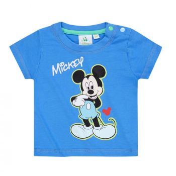 Disney Mickey Tshirt, blau, Gr. 62-92