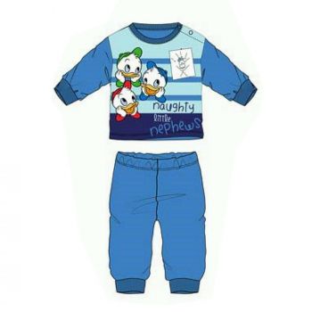 Disney Donald Duck Tick, Trick, Track Baby Schlafanzug, blau, Gr. 71-86