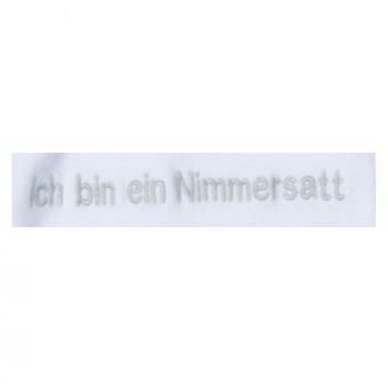 Milarda Baby Body Wickelbody "Ich bin ein Nimmersatt", weiß, Gr. 50-62