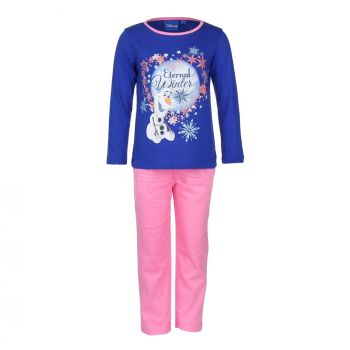 Disney Die Eiskönigin Schlafanzug, blau-rosa, Gr. 110