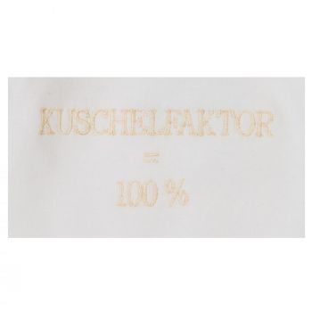 Milarda Baby Body Wickelbody "Kuschelfaktor = 100%", creme, Gr. 50-56