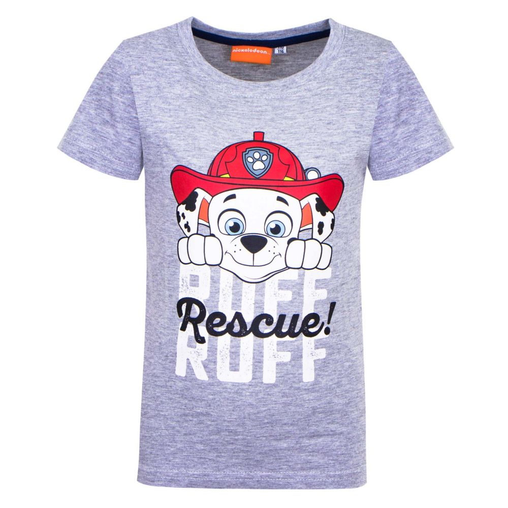 Paw Patrol Jungen Tshirt, grau, Gr. 92-116