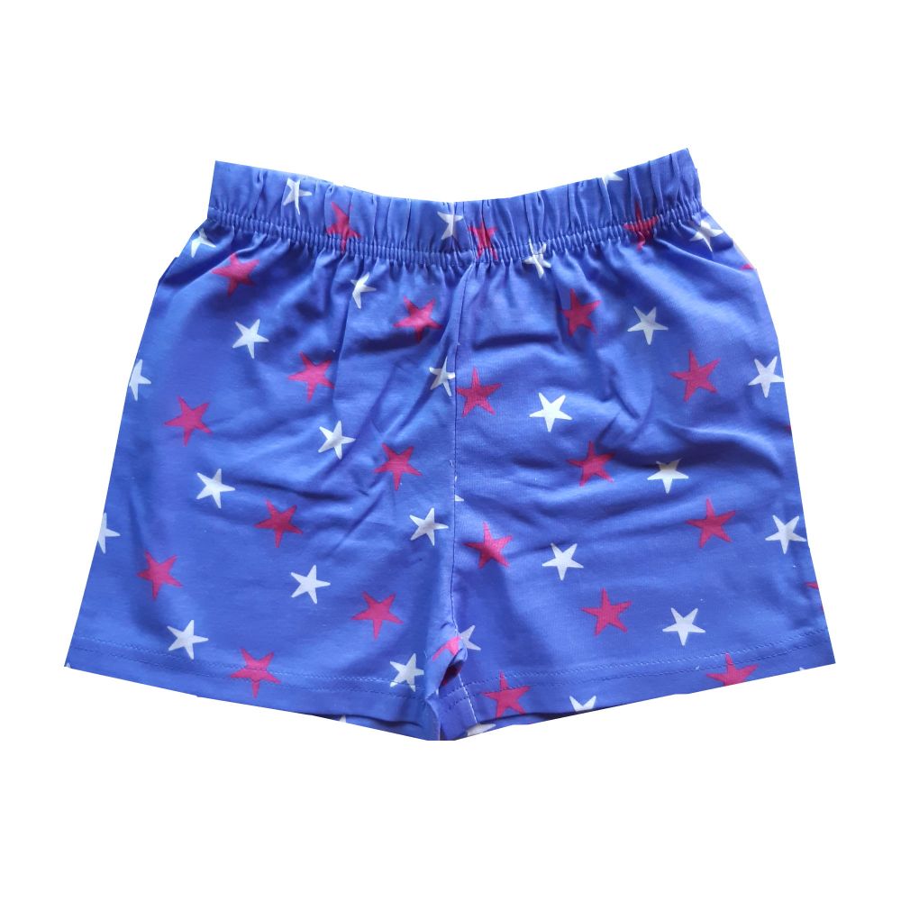 Paw Patrol Shorty Pyjama, weiß-blau, Gr. 98-128