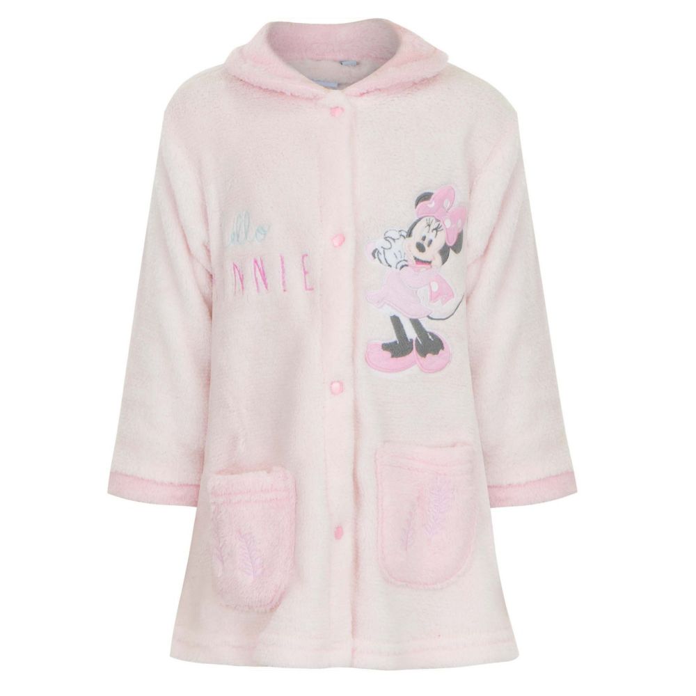 Disney Minnie Baby Bademantel, rosa, Gr. 80-98