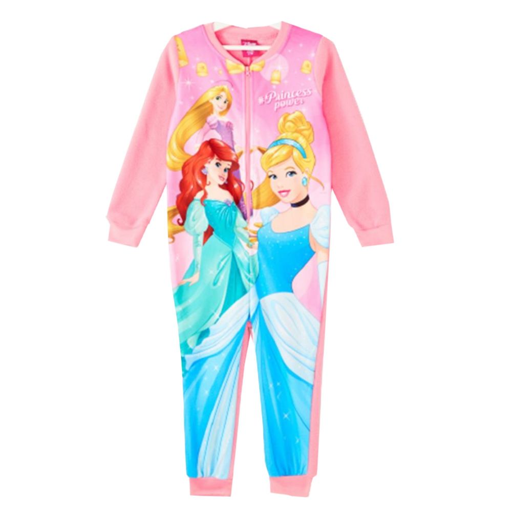 Disney Princess Mädchen Jumpsuit, rosa, Gr. 92/98-116/128